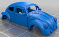 Download the .stl file and 3D Print your own VW Beetle N scale model for your model train set.
